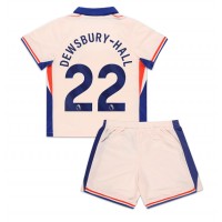 Camisa de time de futebol Chelsea Kiernan Dewsbury-Hall #22 Replicas 2º Equipamento Infantil 2024-25 Manga Curta (+ Calças curtas)